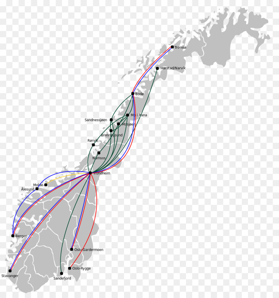 شمال النرويج，نورد ترونديلاغ PNG