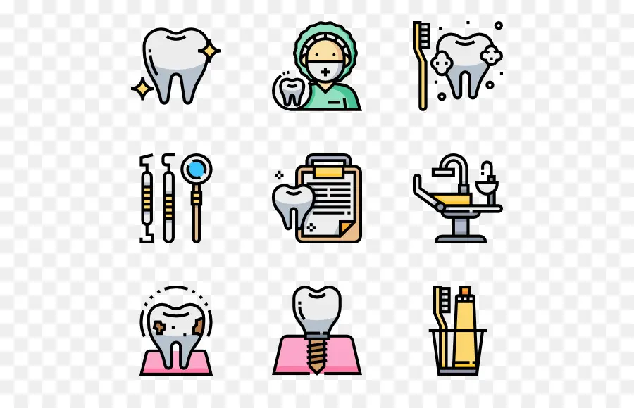 أيقونات الكمبيوتر，طبيب الأسنان PNG