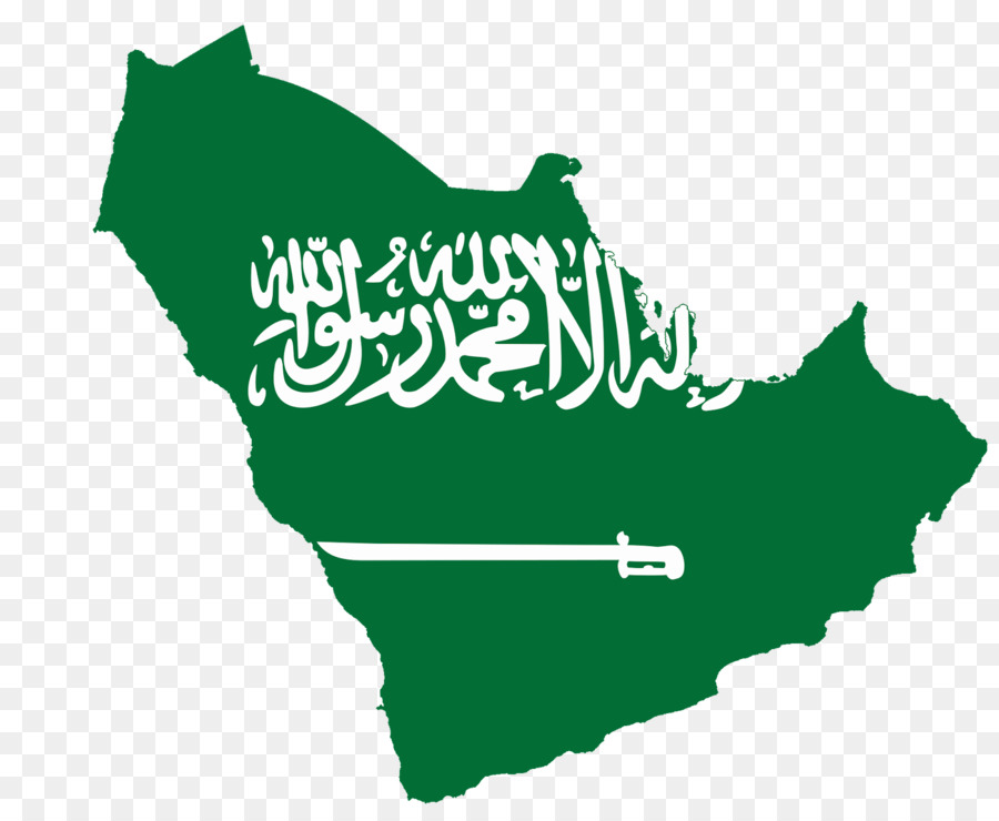 المملكة العربية السعودية, علم المملكة العربية السعودية, خريطة صورة