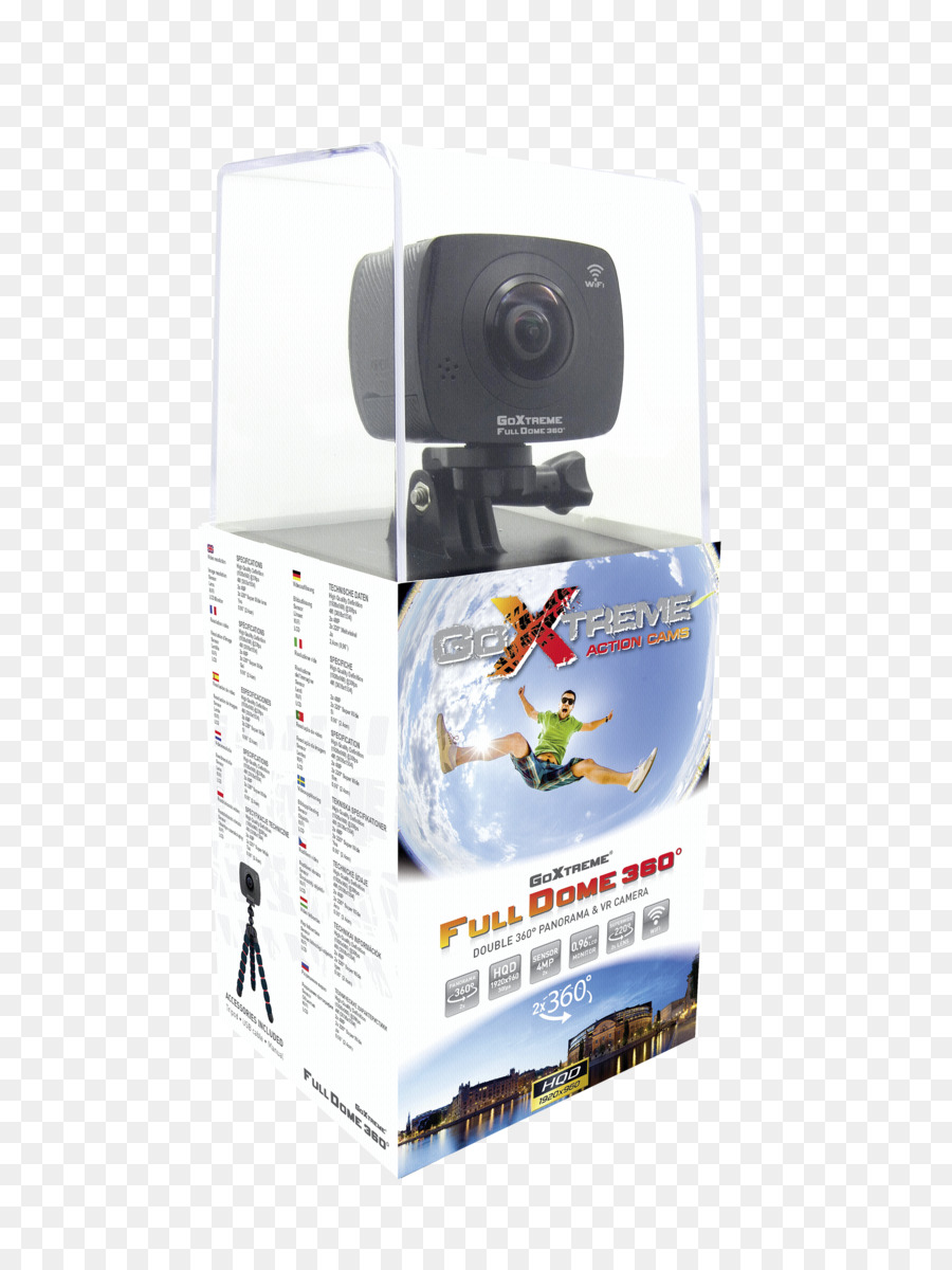 كاميرا ويب，Goxtreme Fulldome 360 PNG