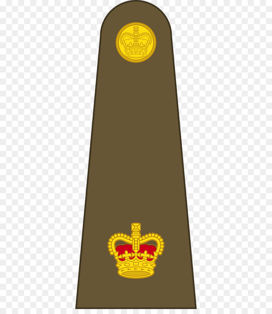 المملكة المتحدة，الجيش البريطاني رتبة ضابط شارة PNG