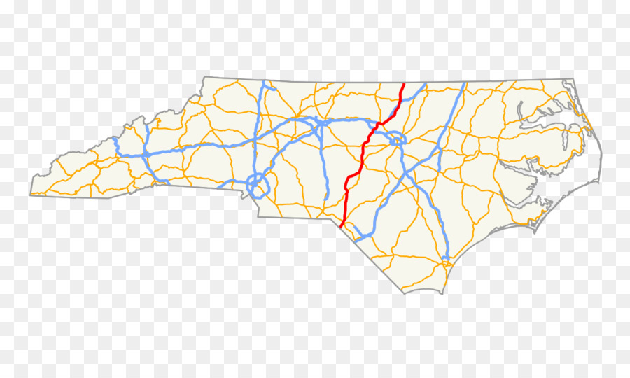 لنا الطريق 15，ولاية كارولينا الشمالية نظام الطريق السريع PNG
