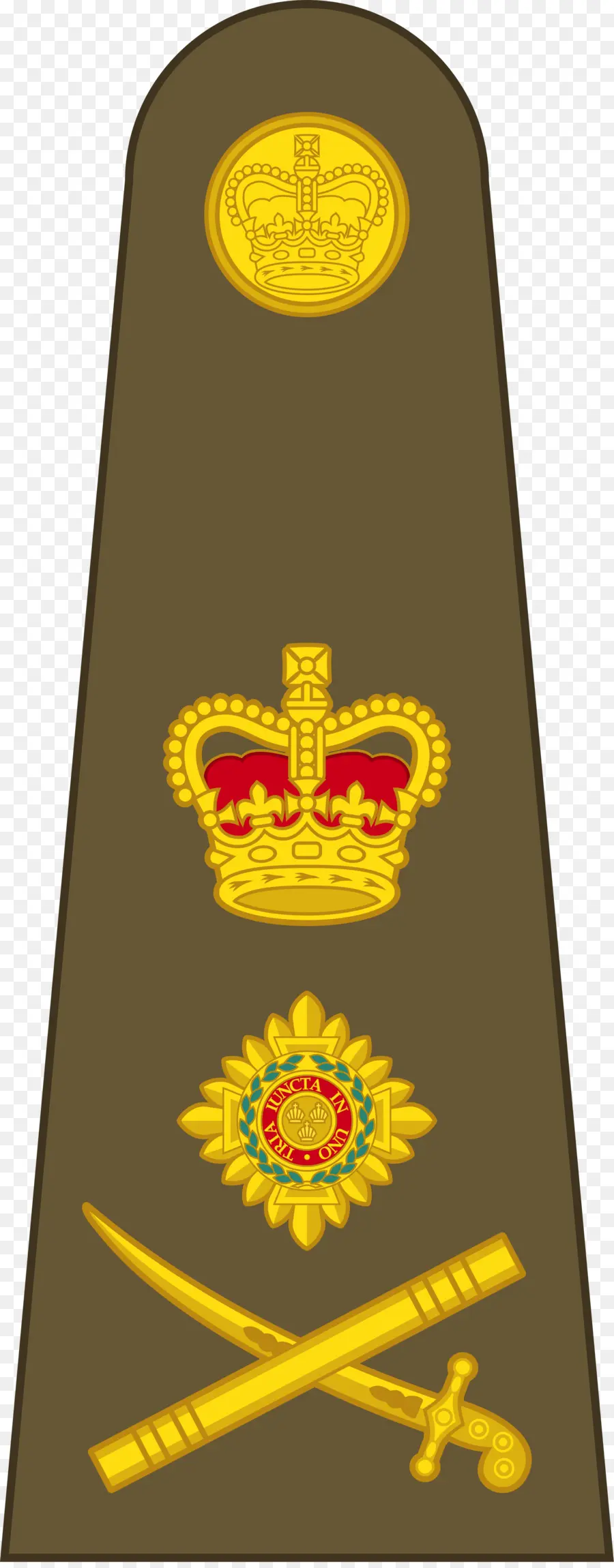 الجيش البريطاني رتبة ضابط شارة，رتبة عسكرية PNG