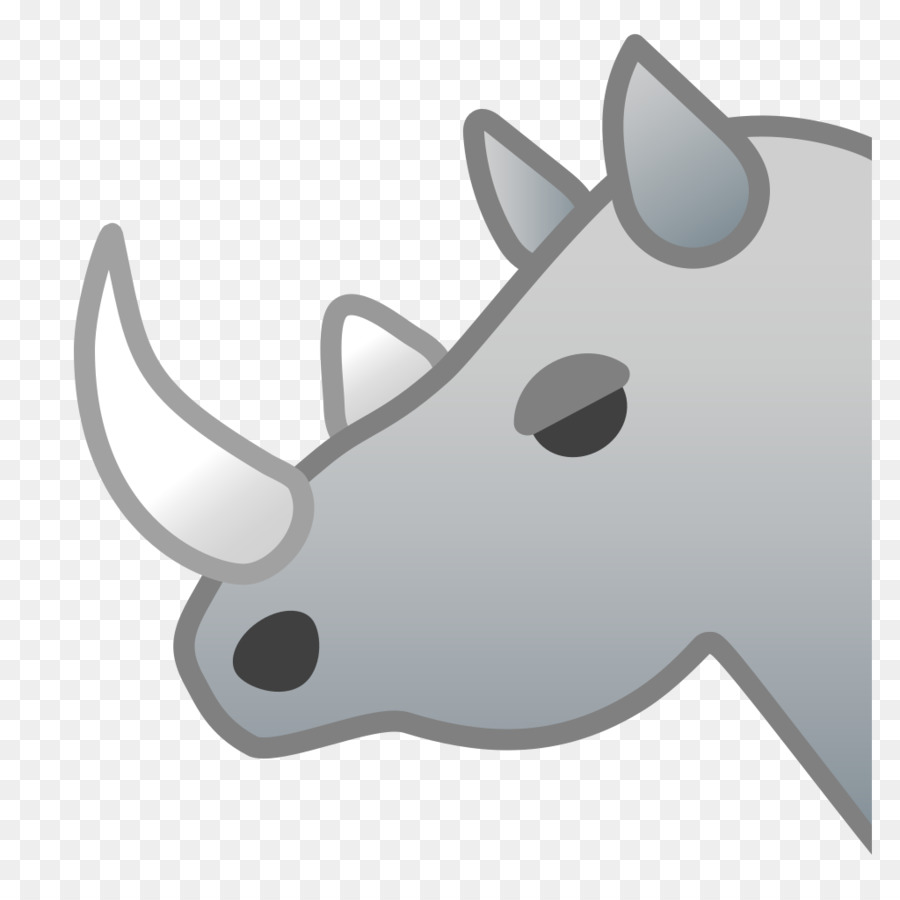 وحيد القرن，الرموز التعبيرية PNG