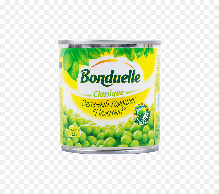 المعلبة والبازلاء الخضراء，Bonduelle PNG