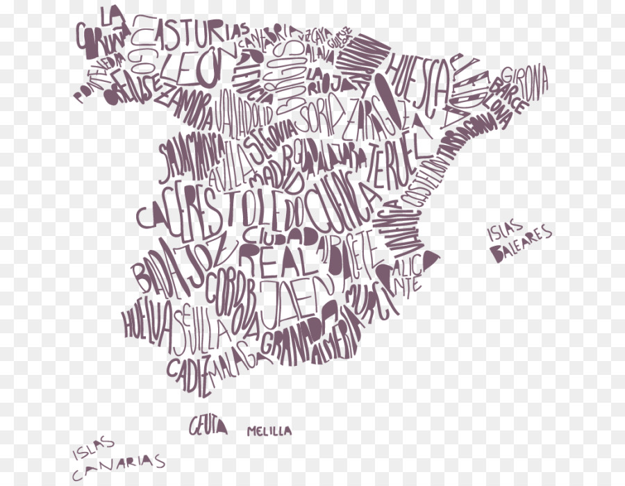 إسبانيا，خريطة PNG