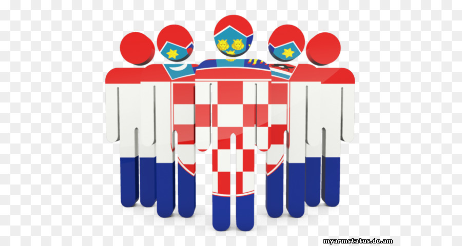 العلم الوطني，علم كرواتيا PNG