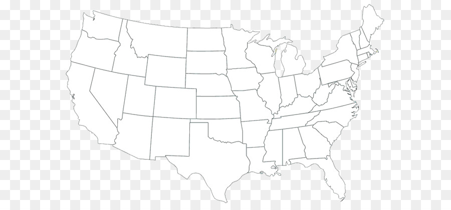الولايات المتحدة，خريطة فارغة PNG