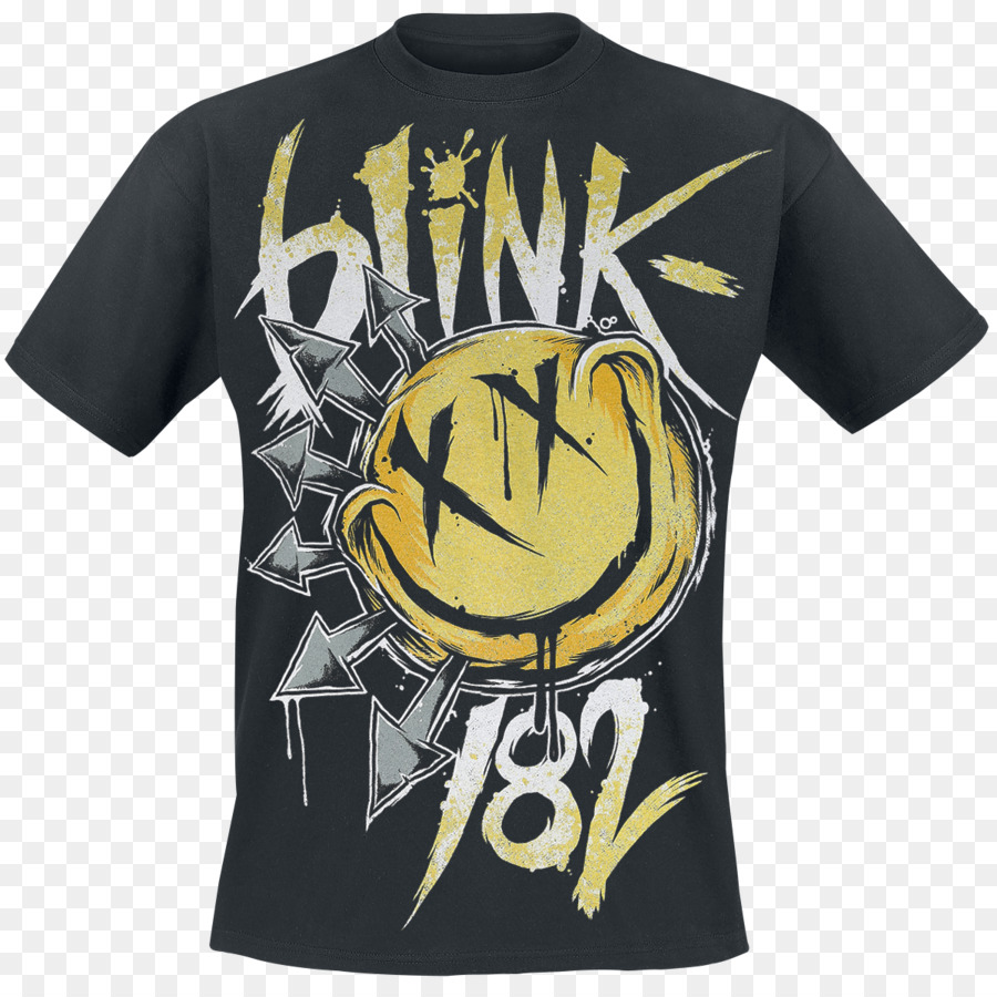 التي شيرت，Blink182 PNG