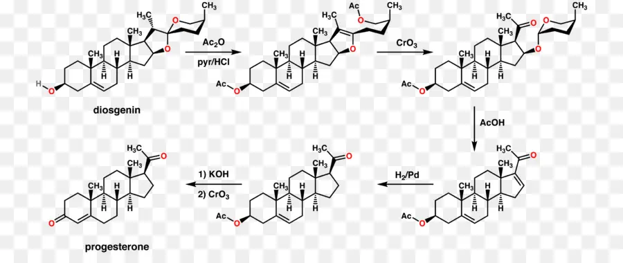 ديوسجينين，البروجسترون الطبيعي أكثر كشف الأسرار PNG