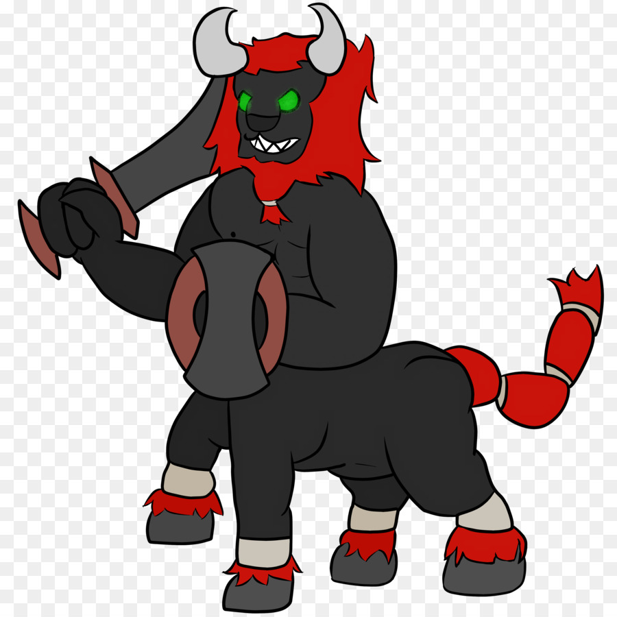 الحصان，شيطان PNG