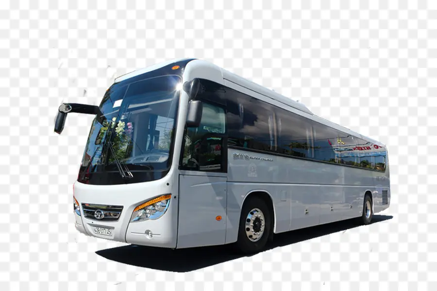 السيارة，حافلة سياحية في الخدمة PNG