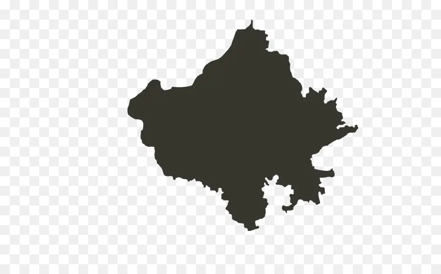 راجستان，خريطة PNG