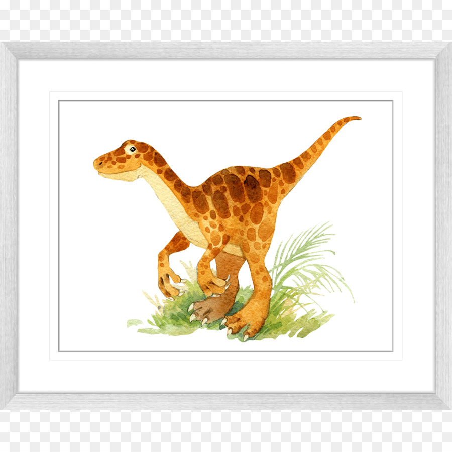 Velociraptor，Diplodocus PNG