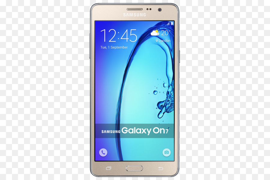 سامسونج غالاكسي On7，Samsung Galaxy On5 G5500 Unlocked Gsm المزدوج سيم الهاتف الذكي الذهب Ne PNG
