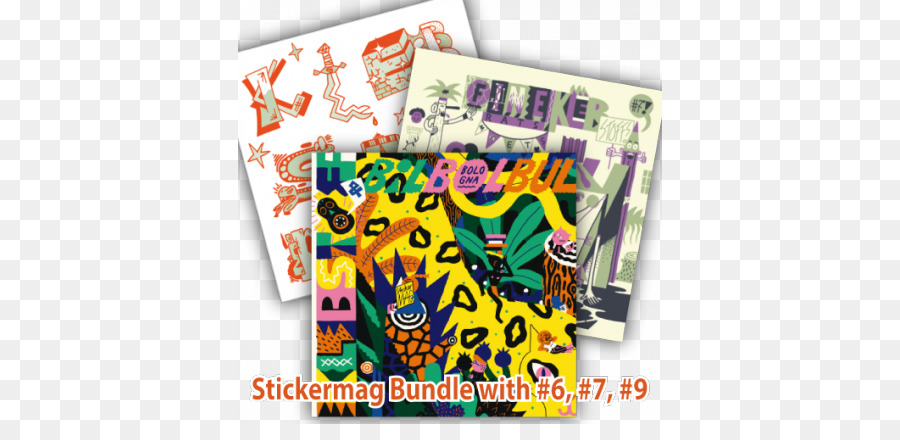 لاصق 6 Stickermag，ملصقا PNG