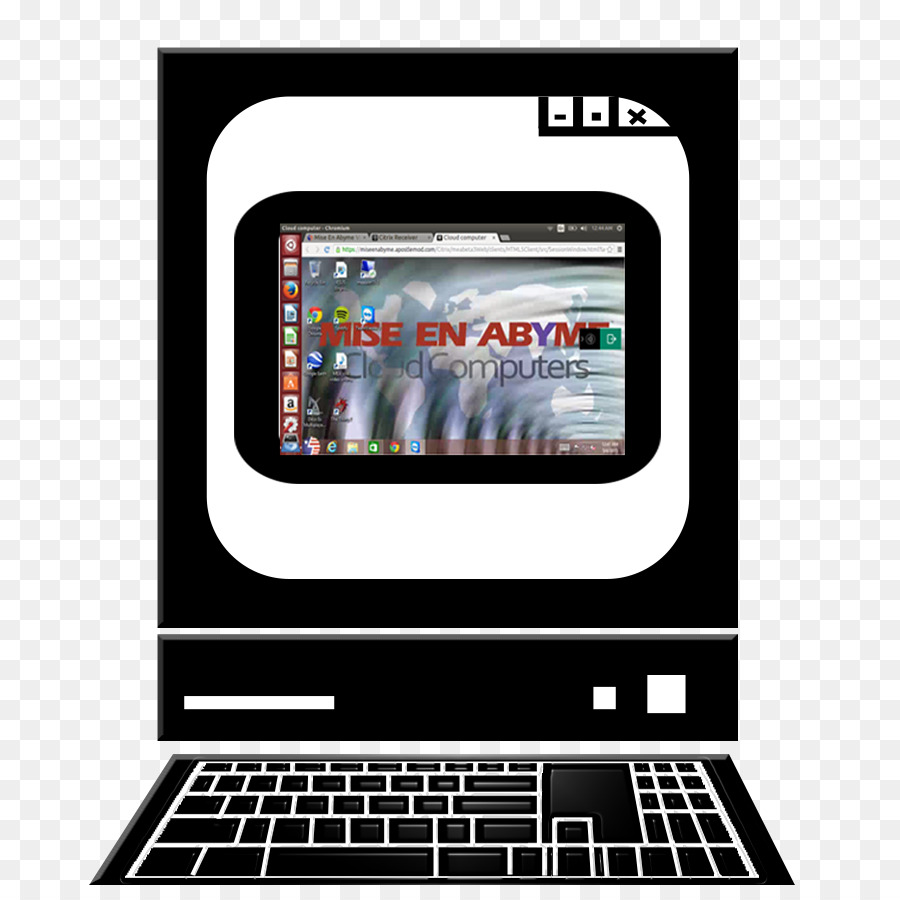 الكمبيوتر，الشعار الغيوم PNG