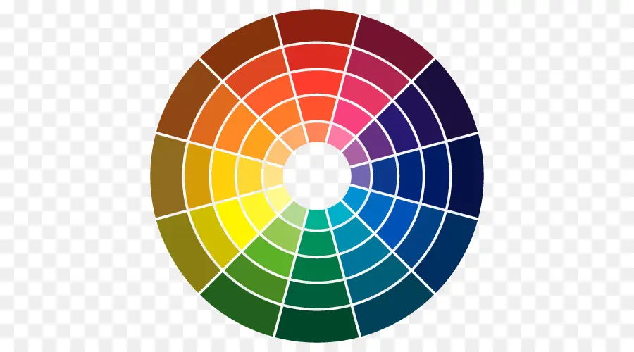 عجلة الألوان，لون PNG