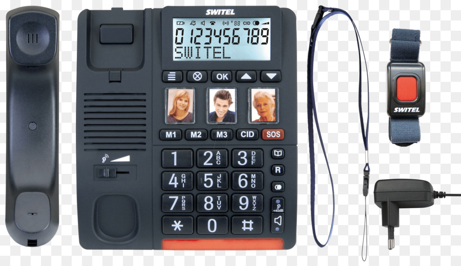 حبالى زر كبير Switel Tf 560 يدوي，الأعمال المنزلية الهواتف PNG