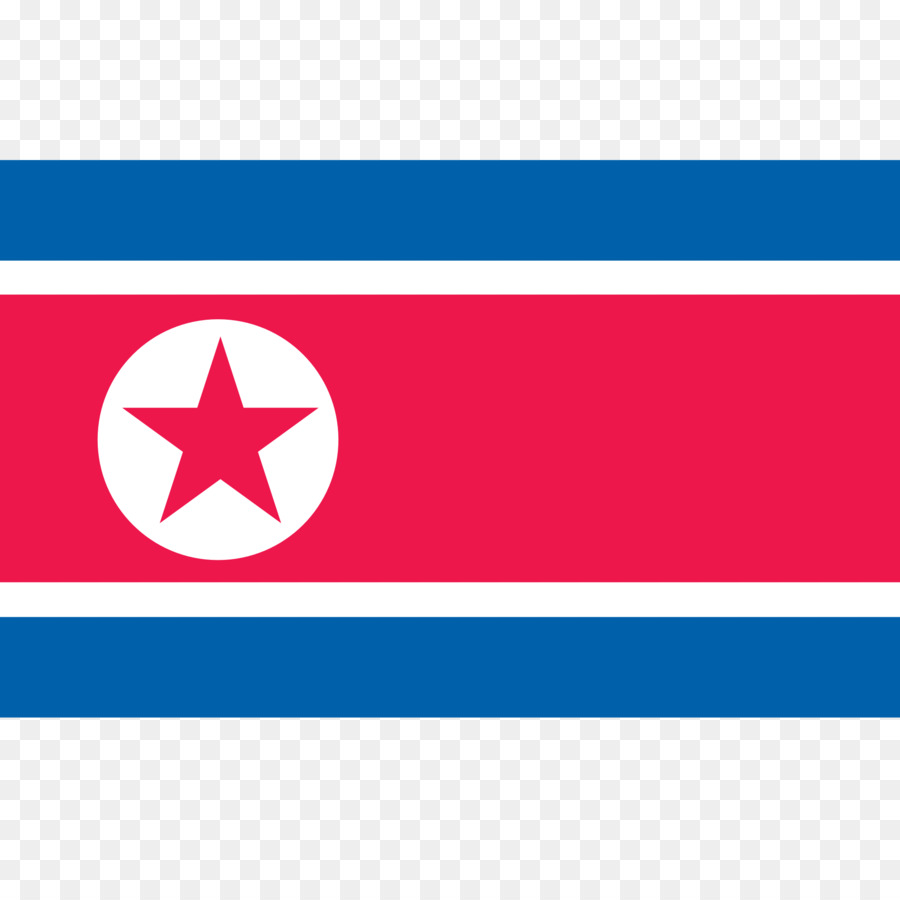 كوريا الشمالية，علم كوريا الشمالية PNG