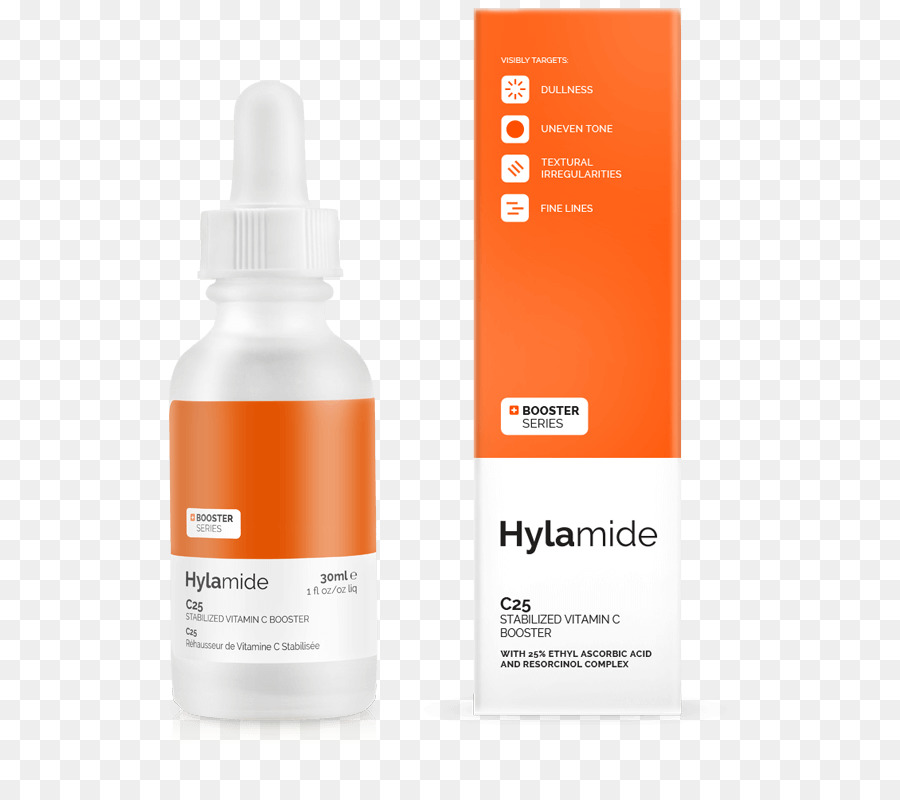 Hylamide Booster C25，كيمياء حمض الأسكوربيك PNG