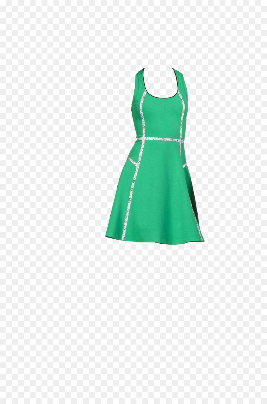 الأخضر，فستان كوكتيل PNG