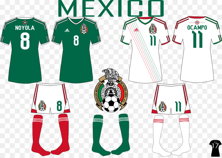 المكسيك المنتخب الوطني لكرة القدم，التي شيرت PNG