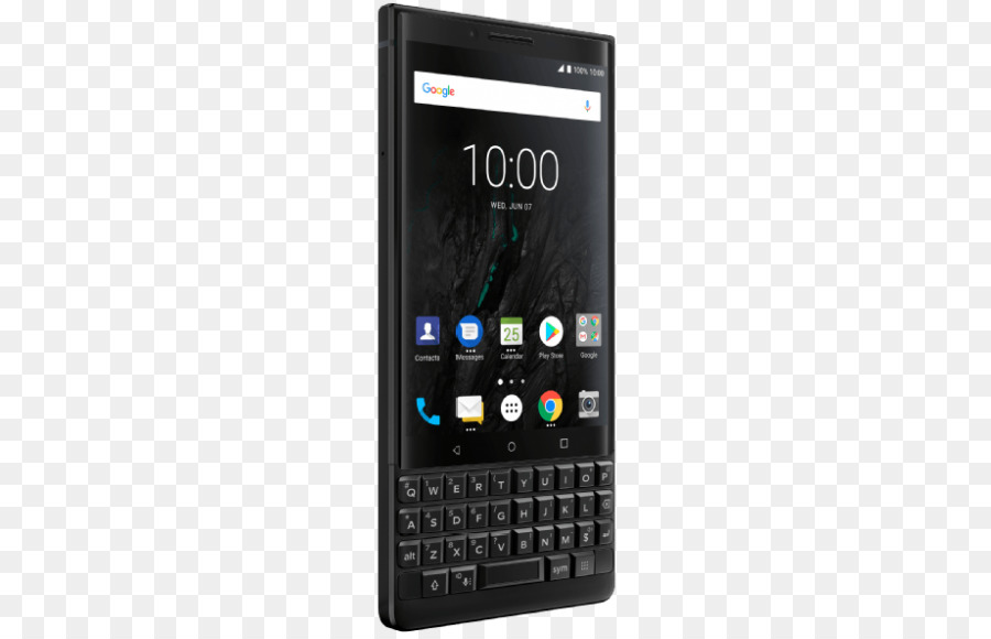 بلاك بيري Key2 64gb Singlesim Bbf1001 مفاتيح Qwerty مصنع مقفلة الهاتف الذكي 4g أسود，بلاك بيري Key2 الذكي مقفلة 64gb Silver PNG