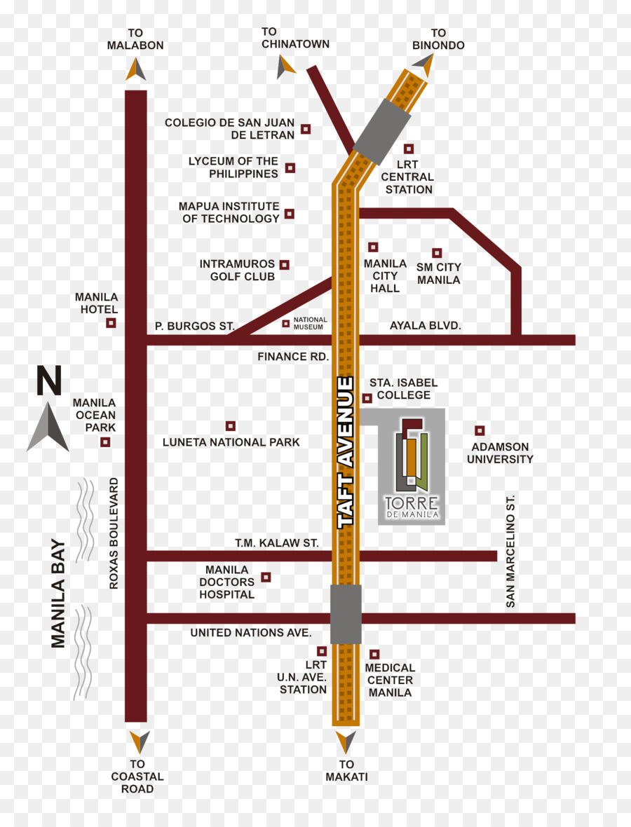 توري دي مانيلا Taft Avenue，ريزال بارك PNG