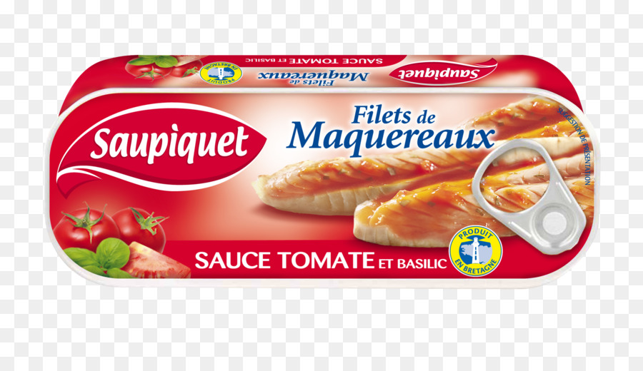 Saupiquet شرائح الماكريل，الغذاء PNG