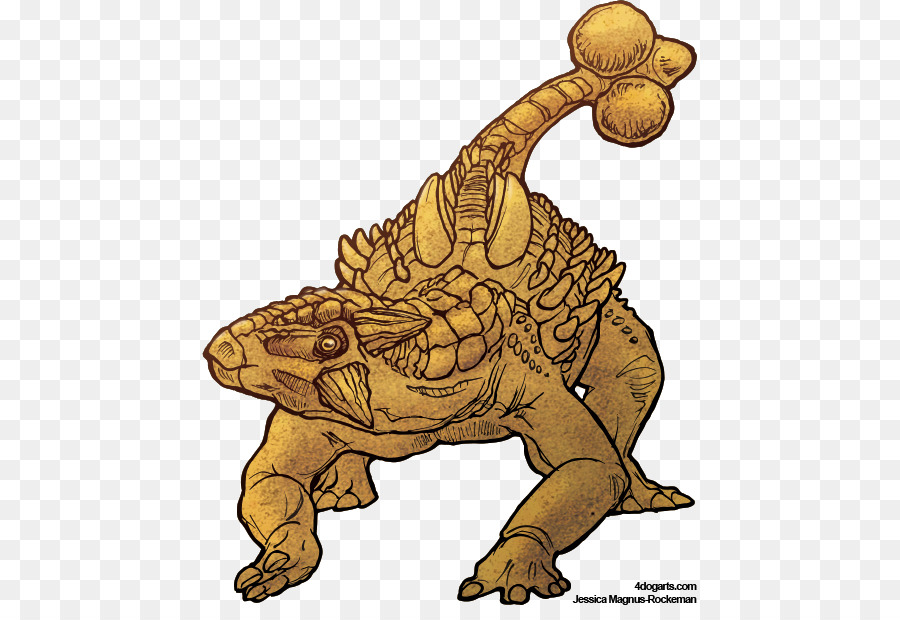 Ankylosaurus，مدرعة الديناصورات PNG