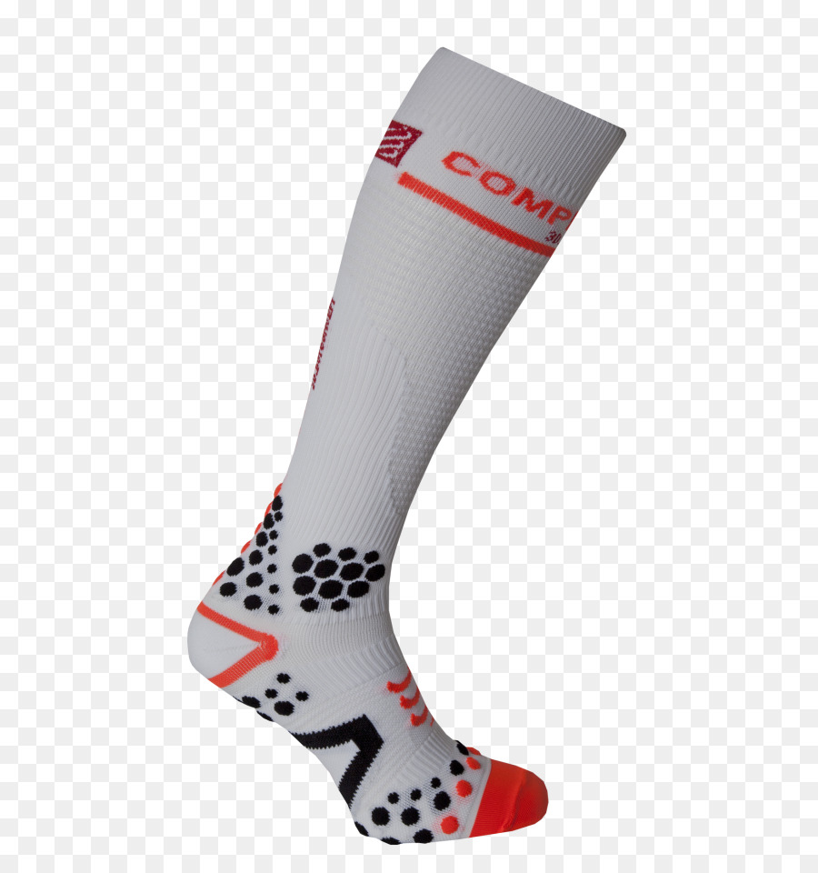 جورب，Compressport كامل الجوارب V21 PNG