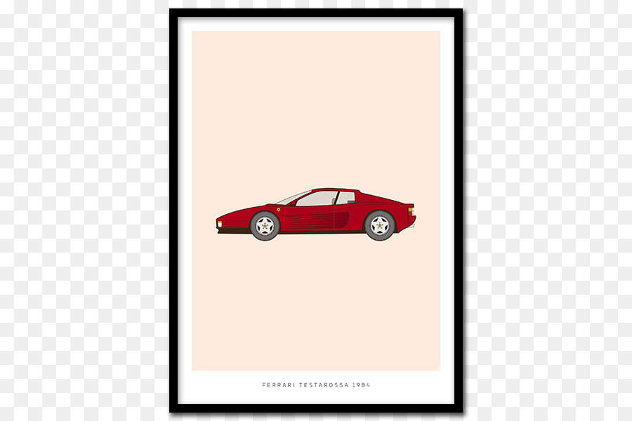 سيارة，Ferrari Testarossa PNG