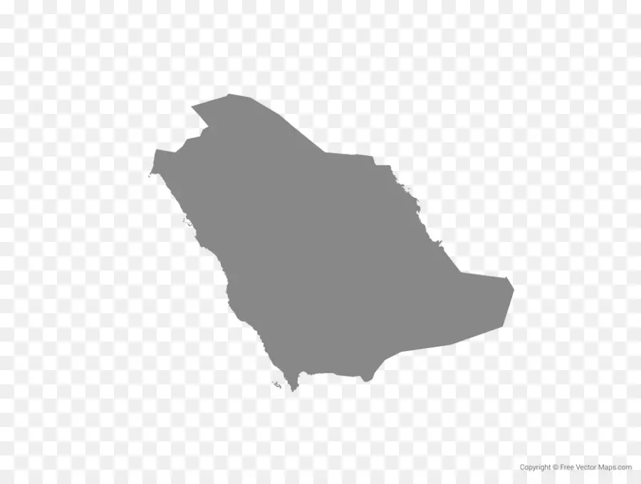 المملكة العربية السعودية，خريطة PNG