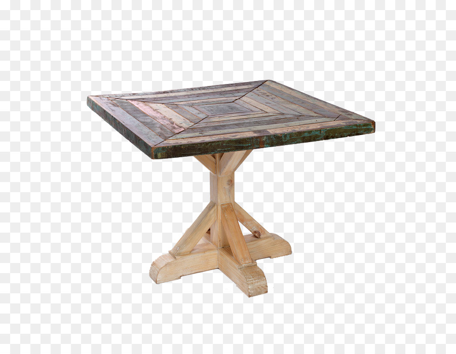 طاولة，خشب مستصلحة PNG