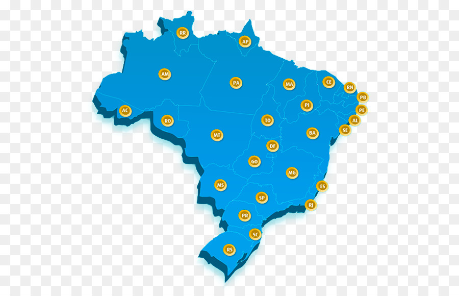 المناطق الأحيائية في البرازيل，خريطة PNG