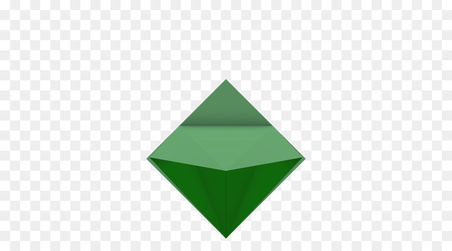 مثلث，اوريغامي PNG