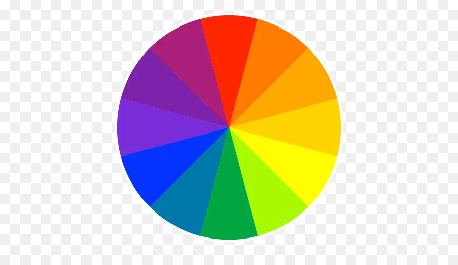 عجلة الألوان，Ryb نموذج اللون PNG
