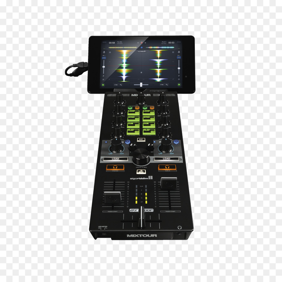 Djay，مميزات Reloop Mixtour PNG