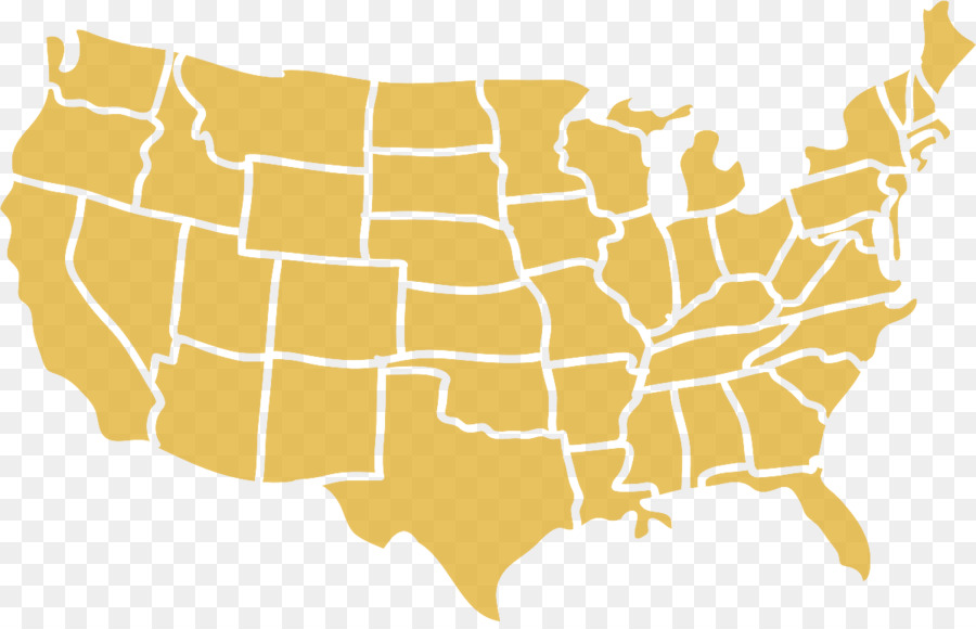 الولايات المتحدة الأمريكية，خريطة PNG