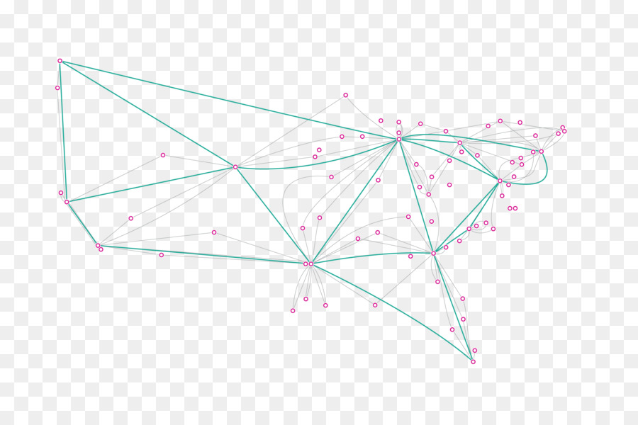 خريطة，مثلث PNG