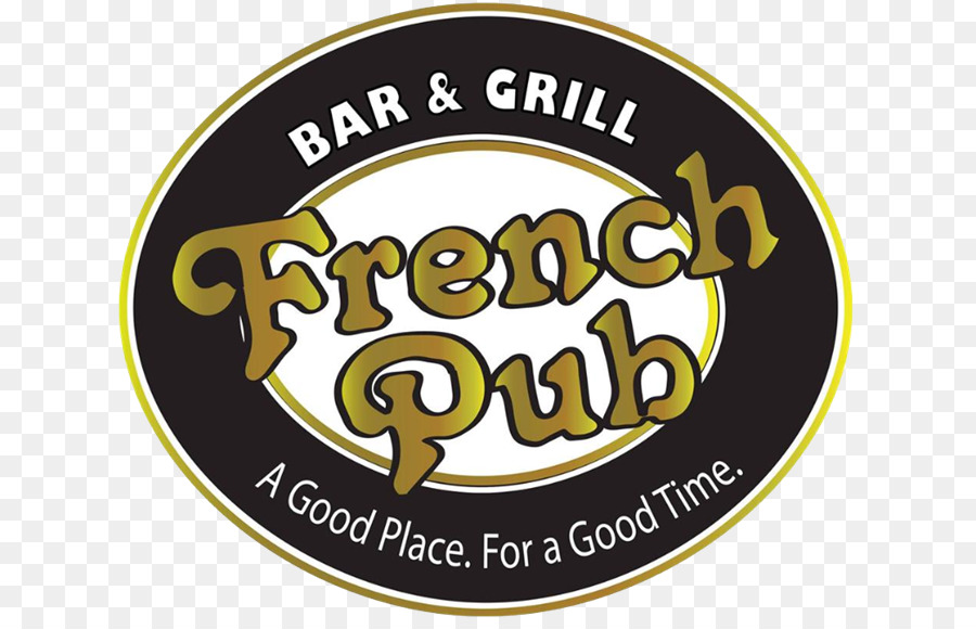 الفرنسية حانة مطعم，شعار PNG