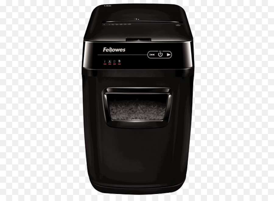 Automax Auto Feed Shredder Fellowes，مكتب التقطيع PNG