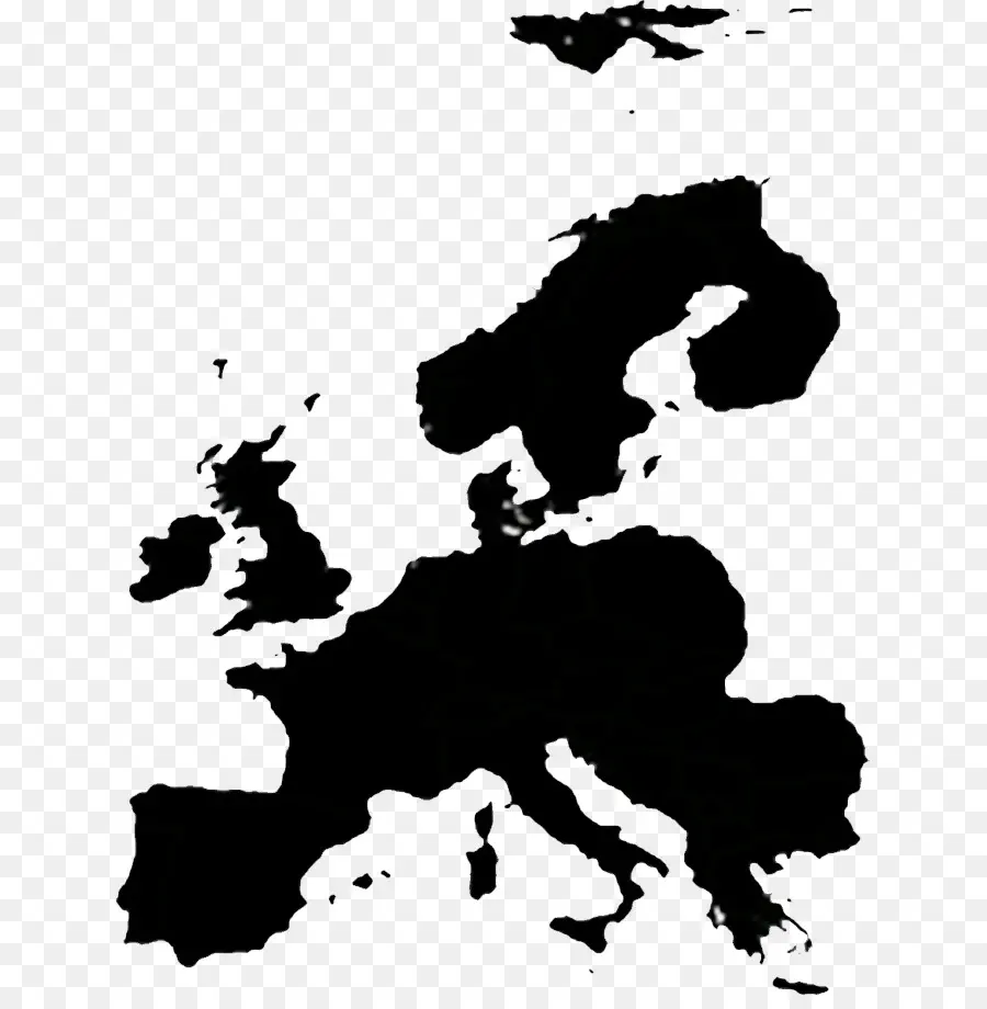 أوروبا，خريطة PNG