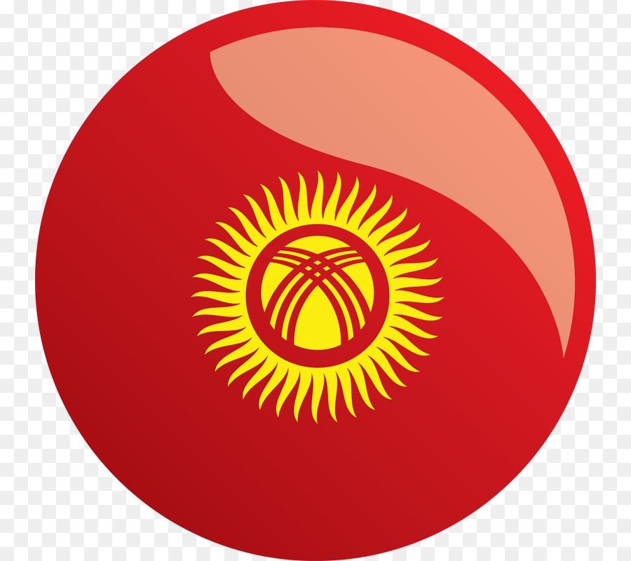 قيرغيزستان，علم قيرغيزستان PNG