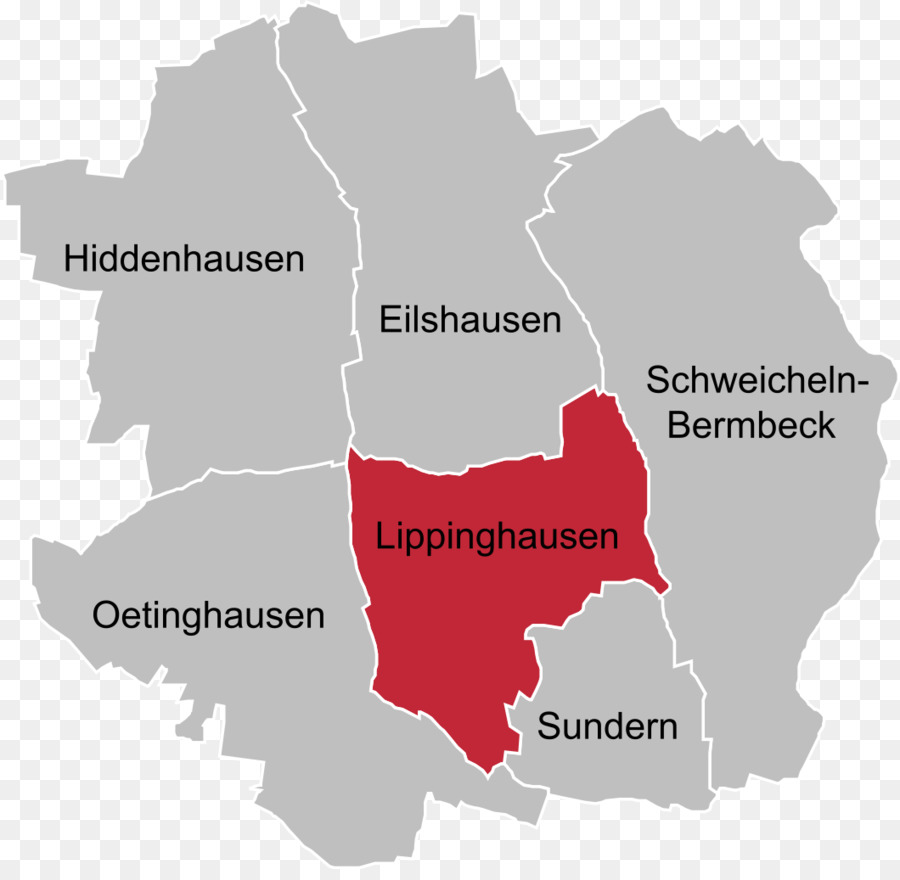Lippinghausen，Ravensberg حوض PNG