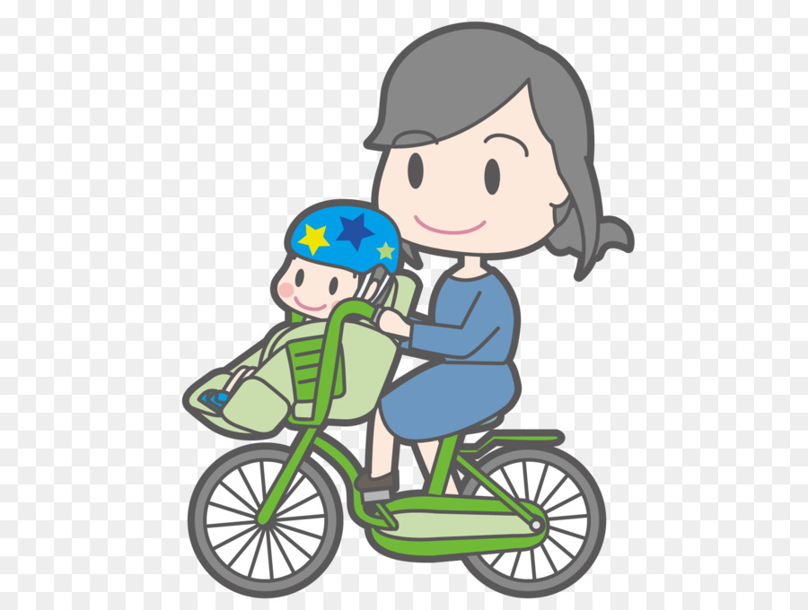 دراجات，الطفل PNG