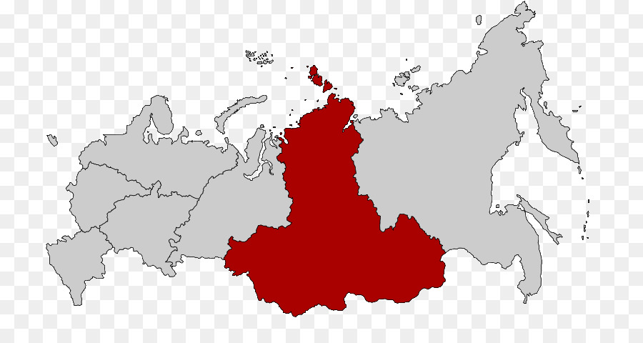 سيبيريا الفيدرالية，خريطة PNG