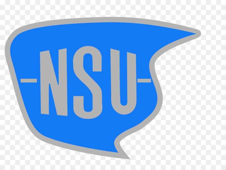 شعار Nsu，أزرق PNG