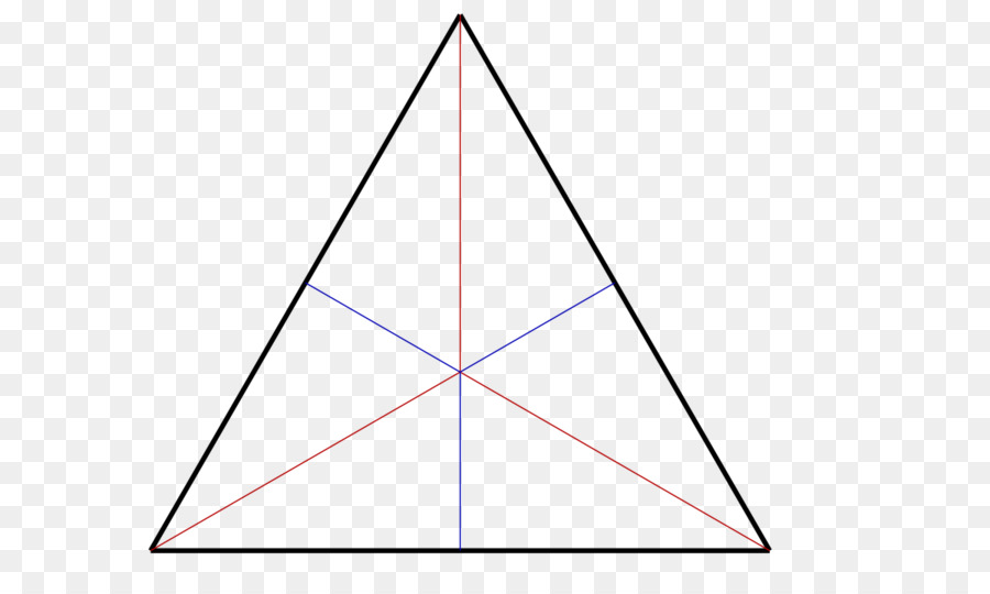 مثلث，على الجاذبية التقسيم PNG